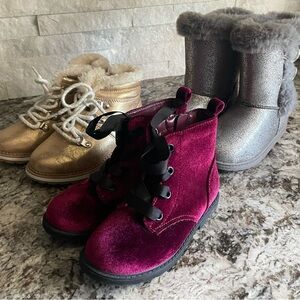 Toddler Girls Boot Bundle Size 11